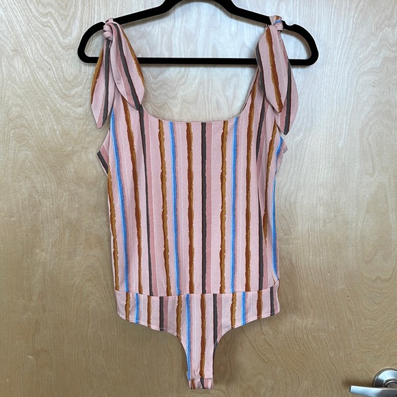 BCBG Colorful Bodysuit - Picture 1 of 6